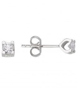 0,28 Ct Tektaş Küpe