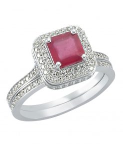 1,88 Ct Yakut Taşlı Pırlanta Yüzük